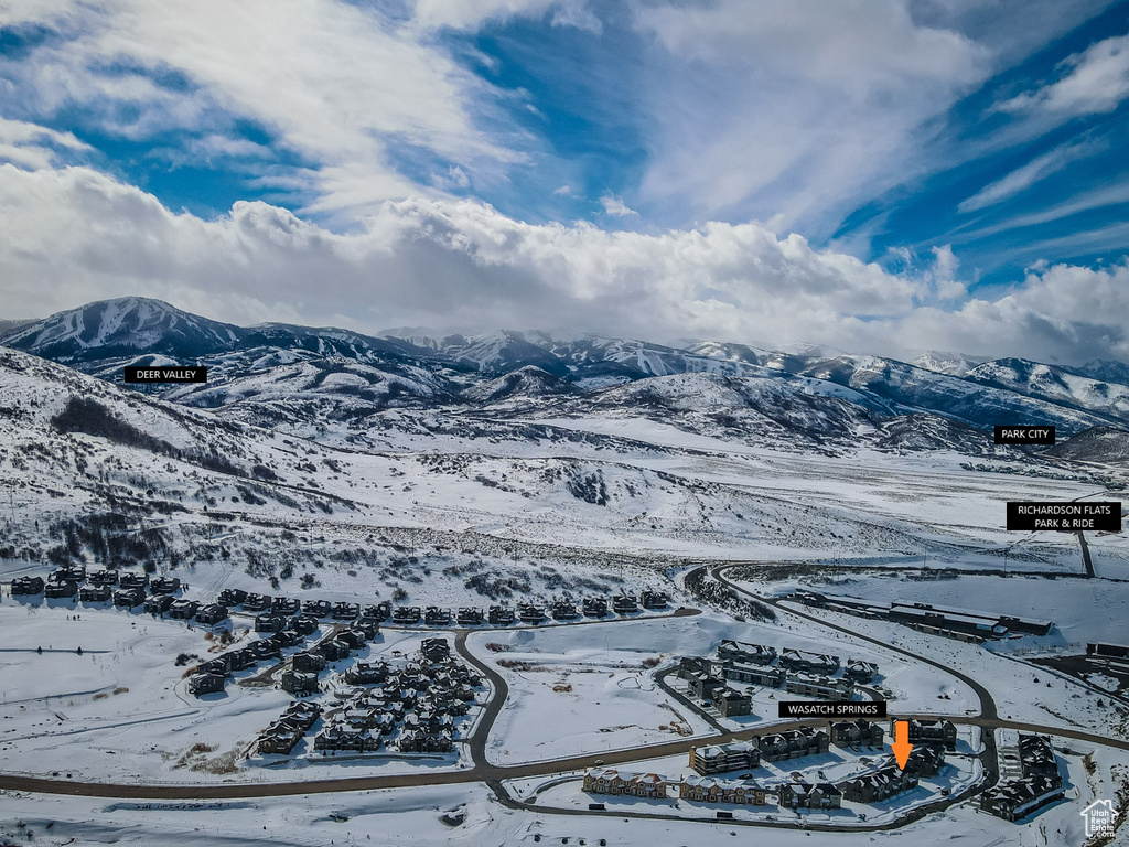 View of mountain backdrop
