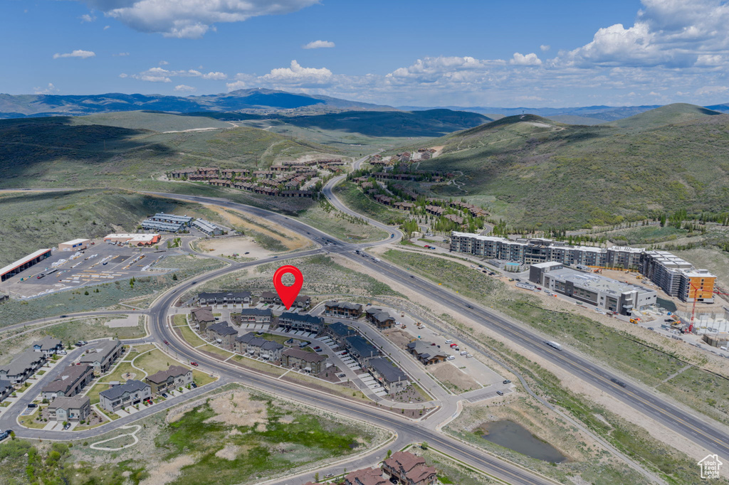 View of property location featuring a mountainous background