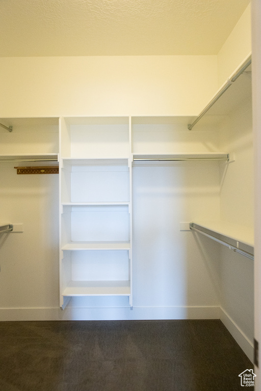 View of spacious closet