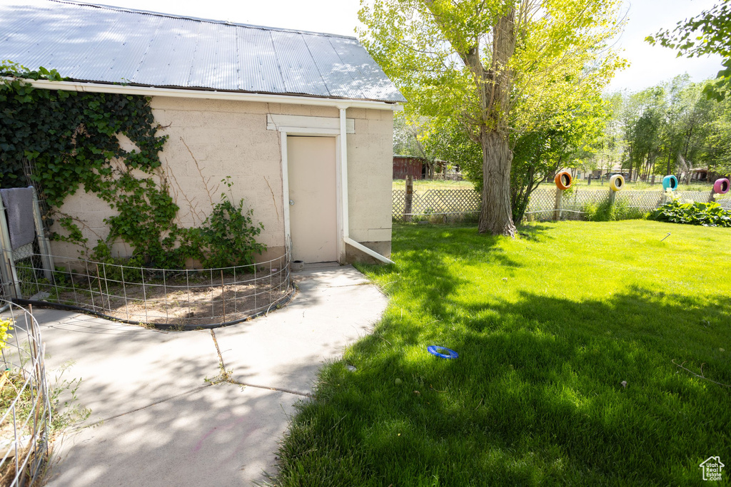 View of yard