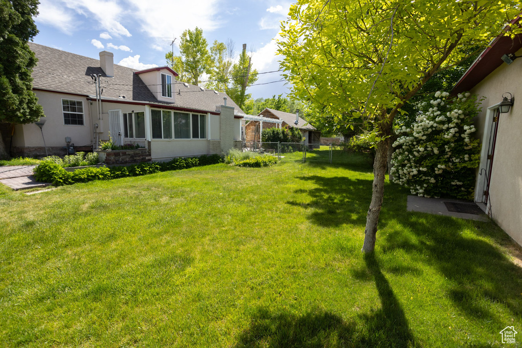 View of yard