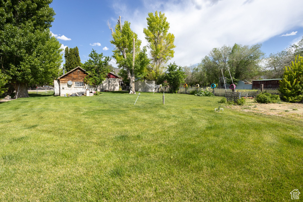 View of yard