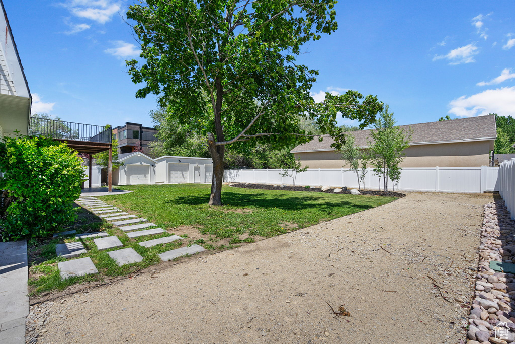 View of yard