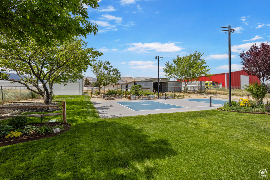 View of sport court