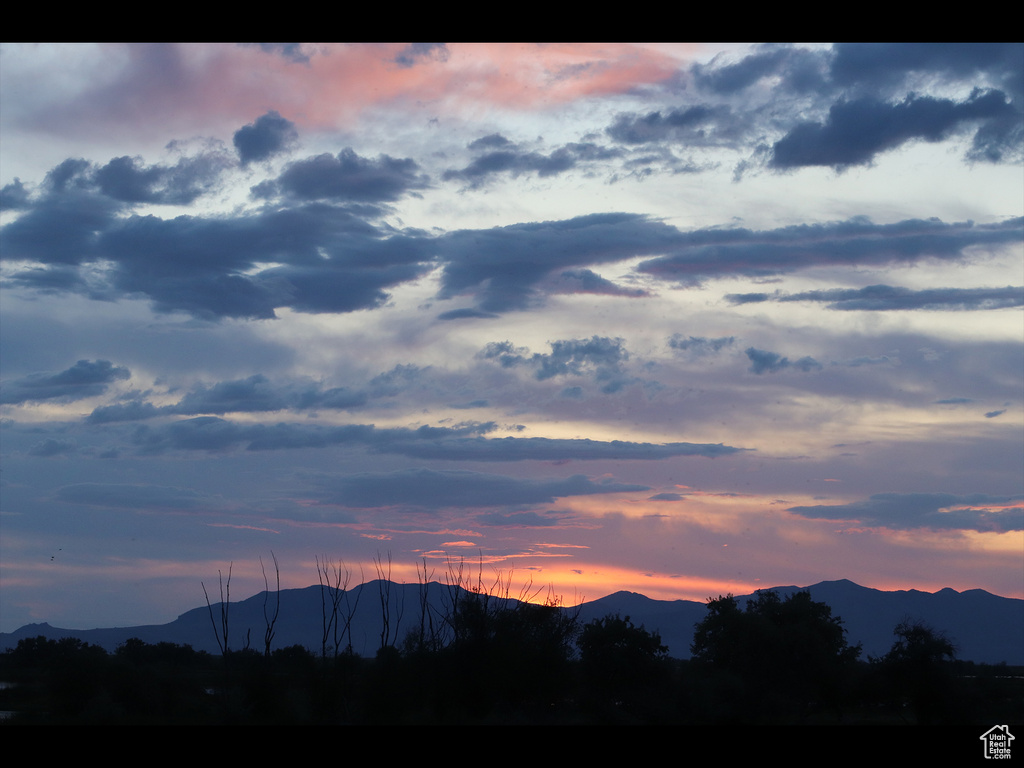 View of mountain background