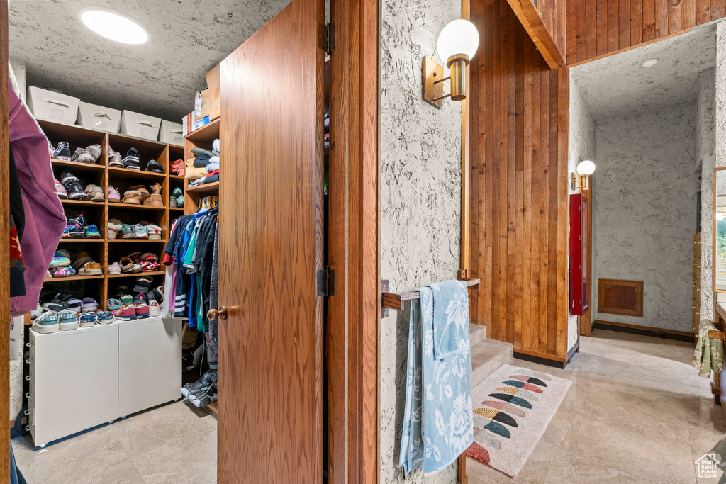 View of spacious closet
