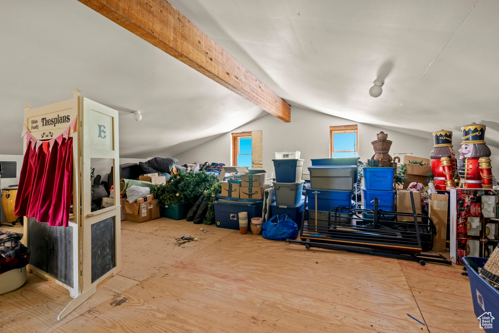View of misc room