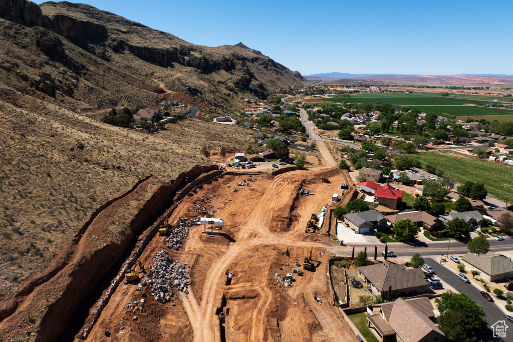 View of property location featuring mountains