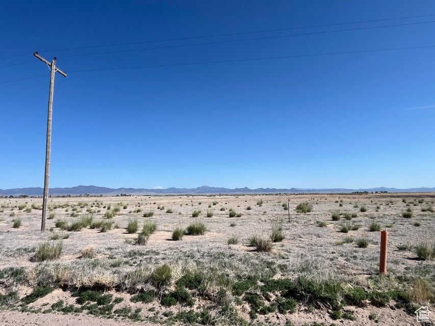 Mountain view featuring a desert landscape and rural landscape