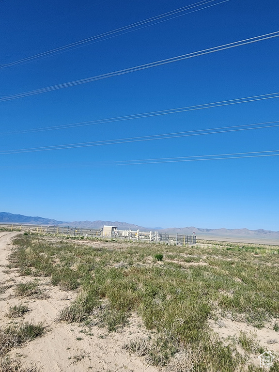 View of mountain background