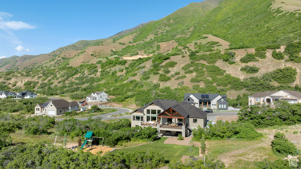 View of mountain backdrop