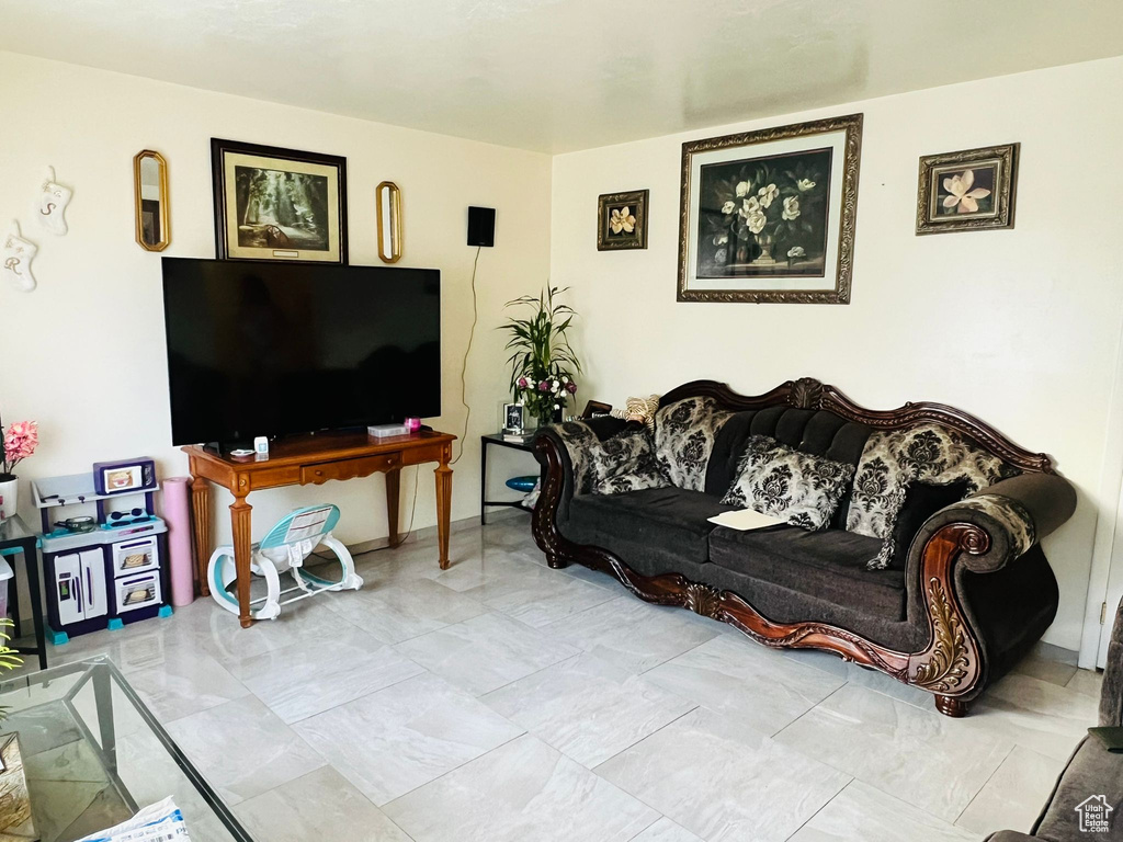 View of living area