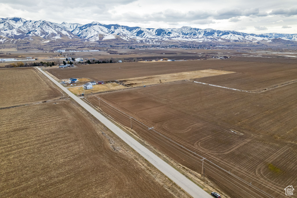 View of rural area with mountains