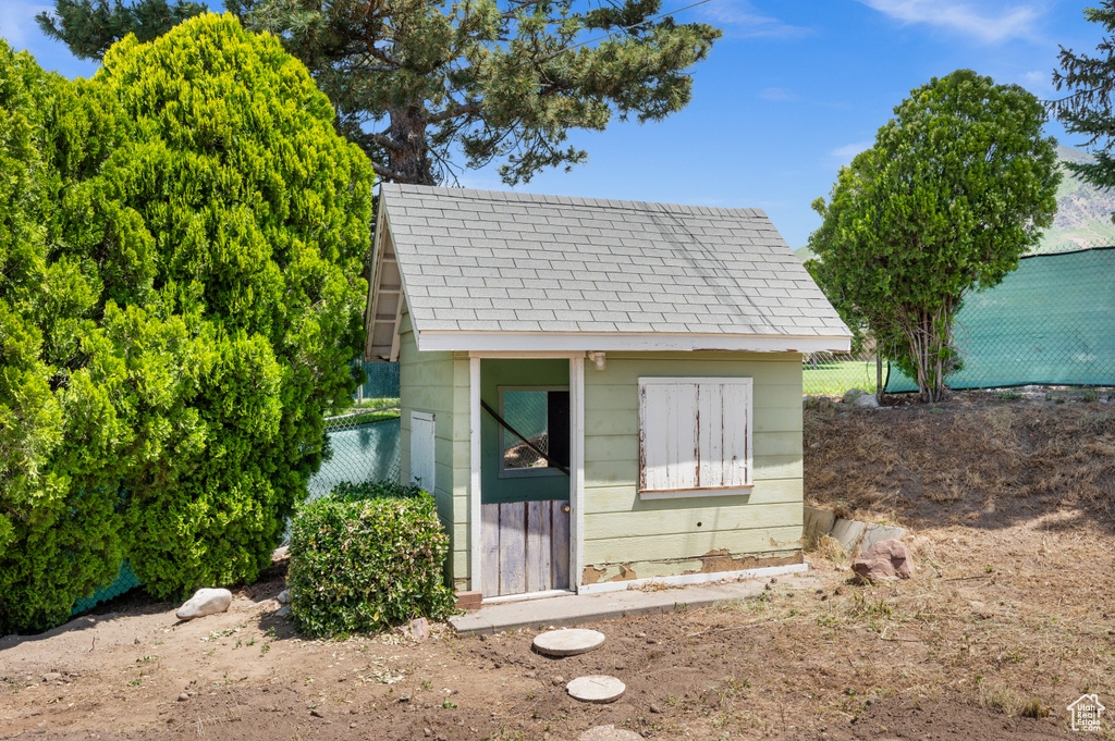 View of shed