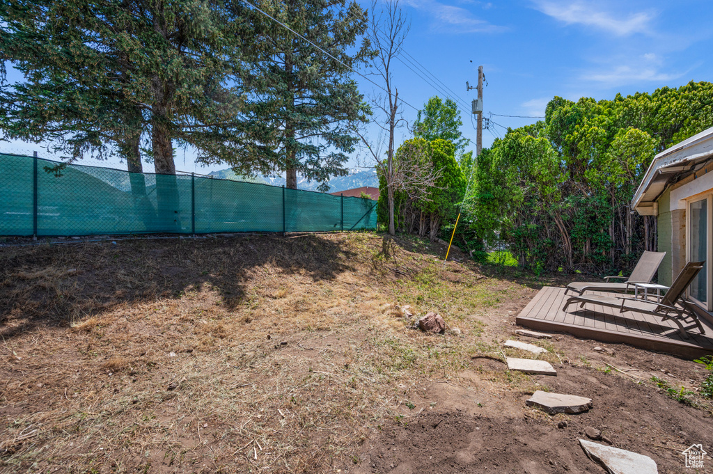 View of yard