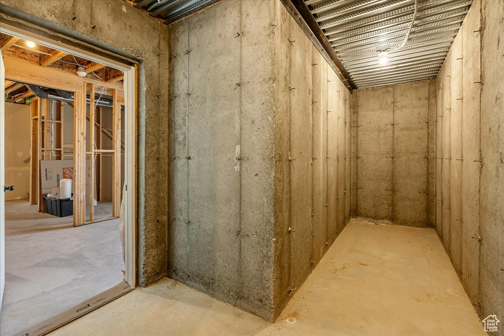 View of basement