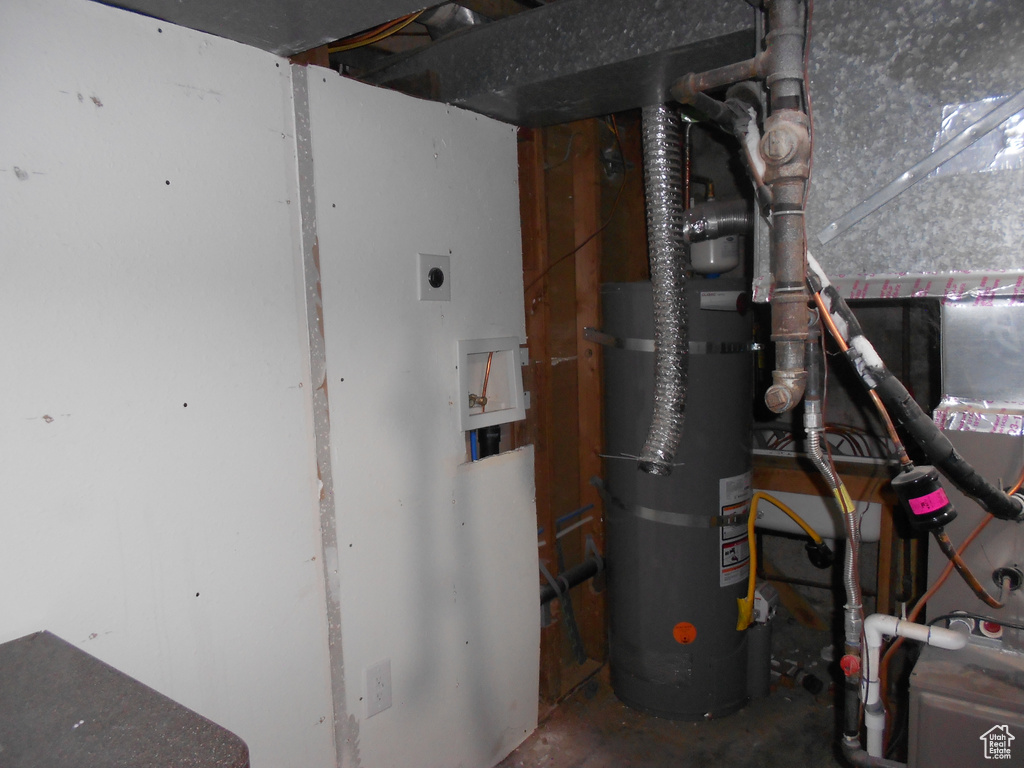 View of utility room