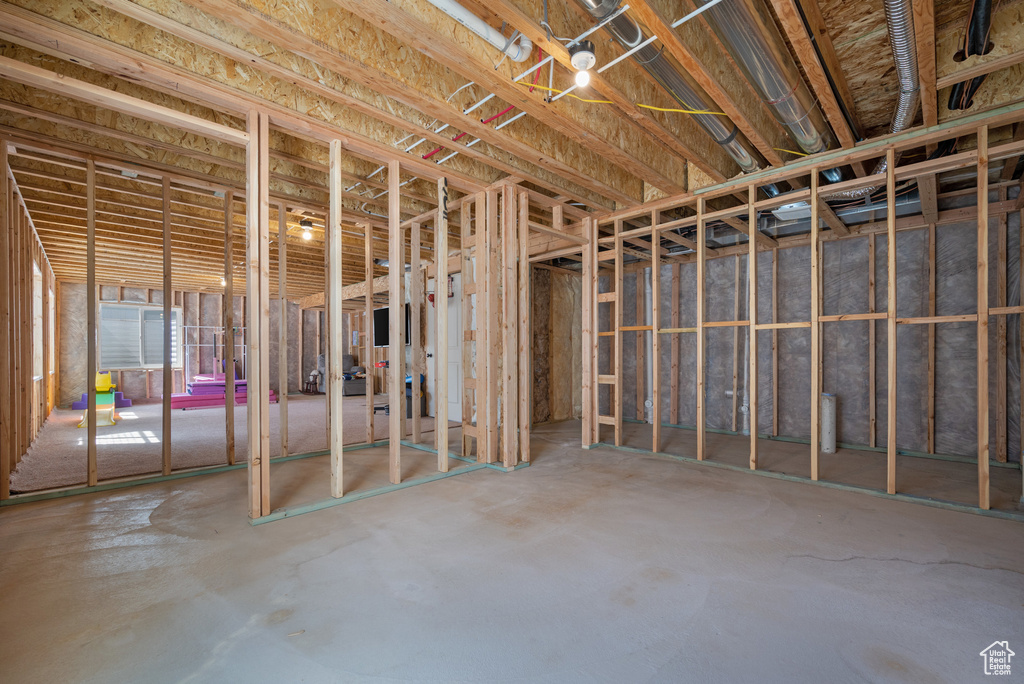 View of basement