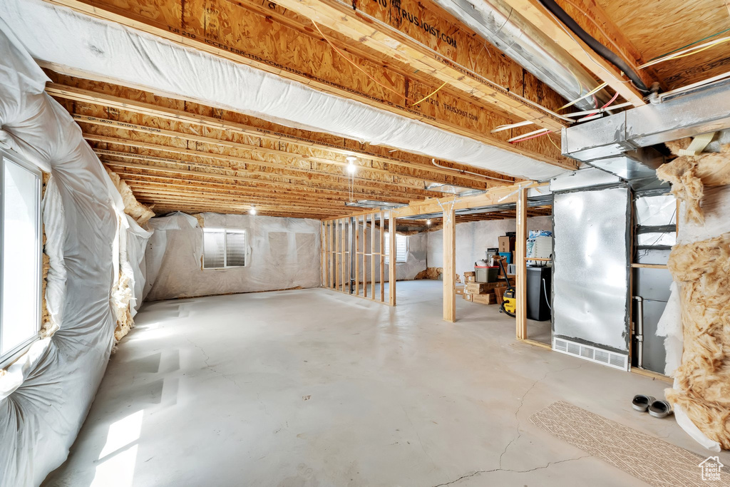 View of basement
