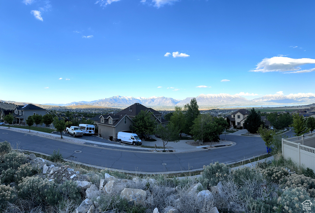 View of mountain backdrop