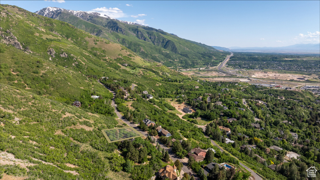 View of mountain backdrop