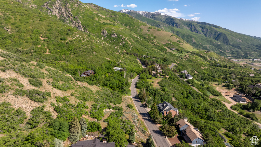 View of property location featuring a mountainous background
