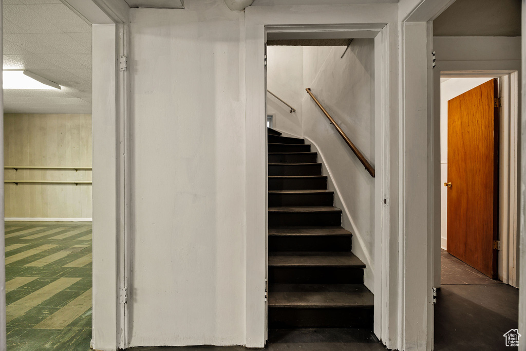 View of stairway
