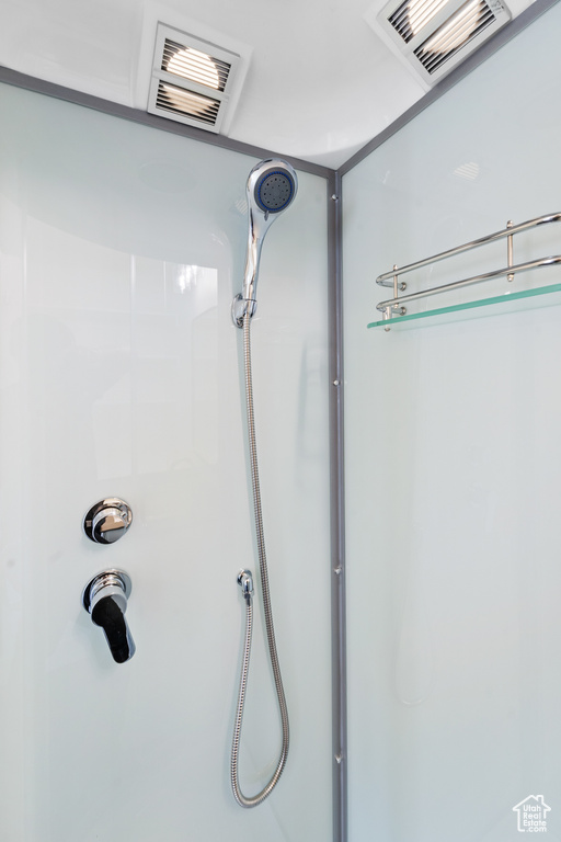 Bathroom featuring a shower