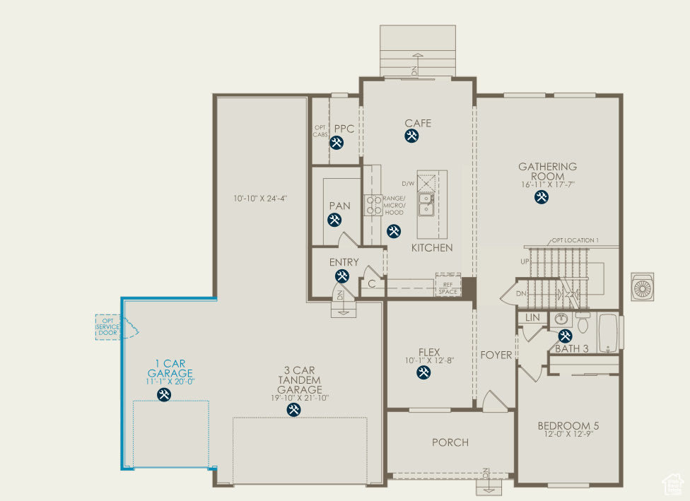 Home floor plan