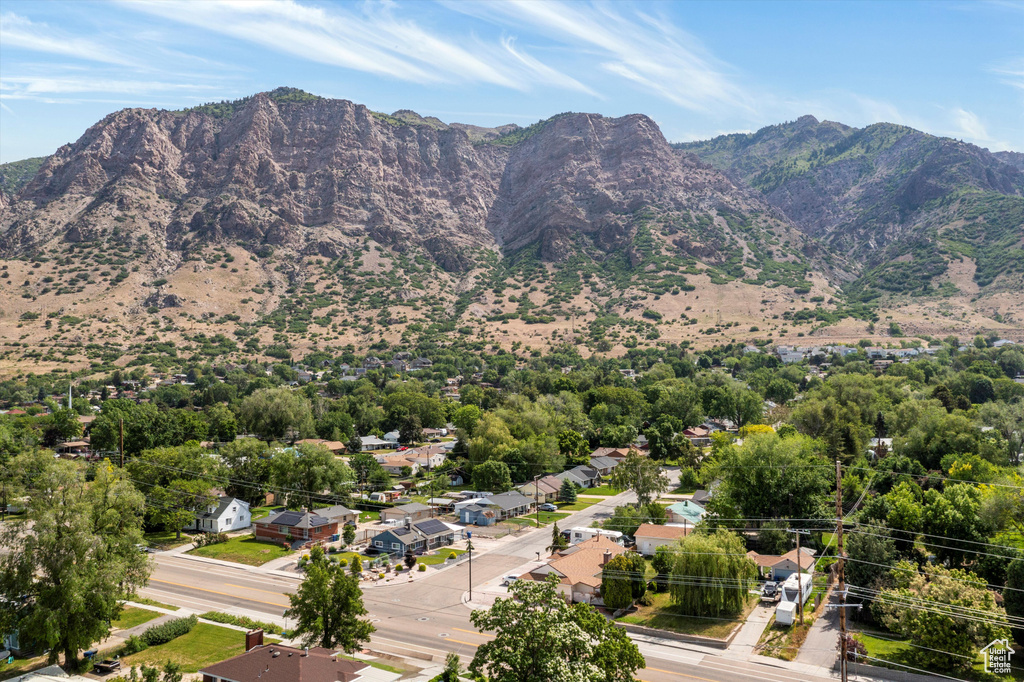 View of mountain backdrop