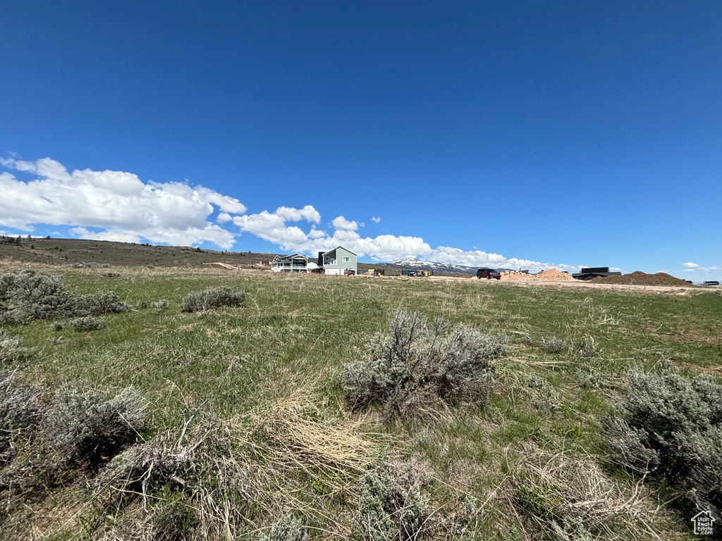 View of undeveloped land featuring rural landscape