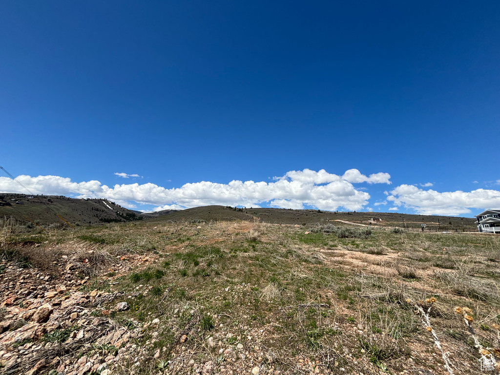 View of mountain background