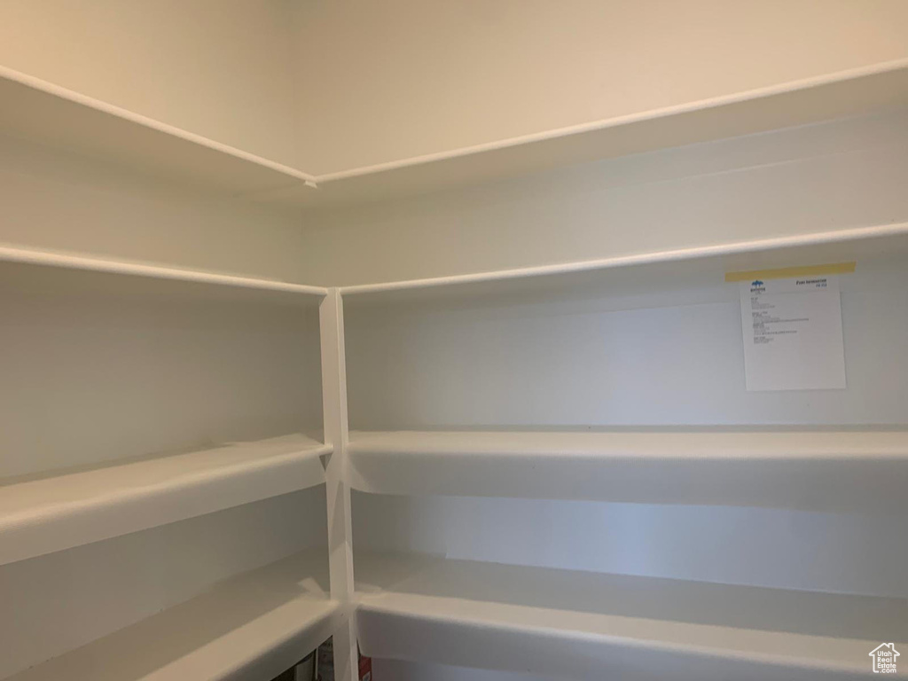 View of storage area
