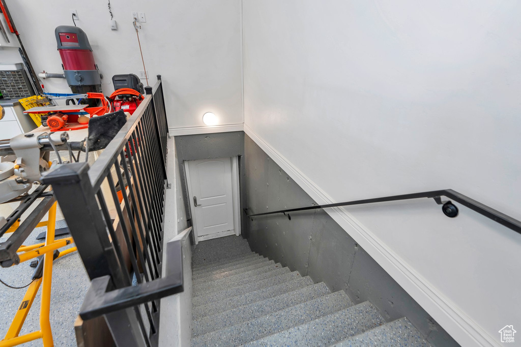 View of staircase