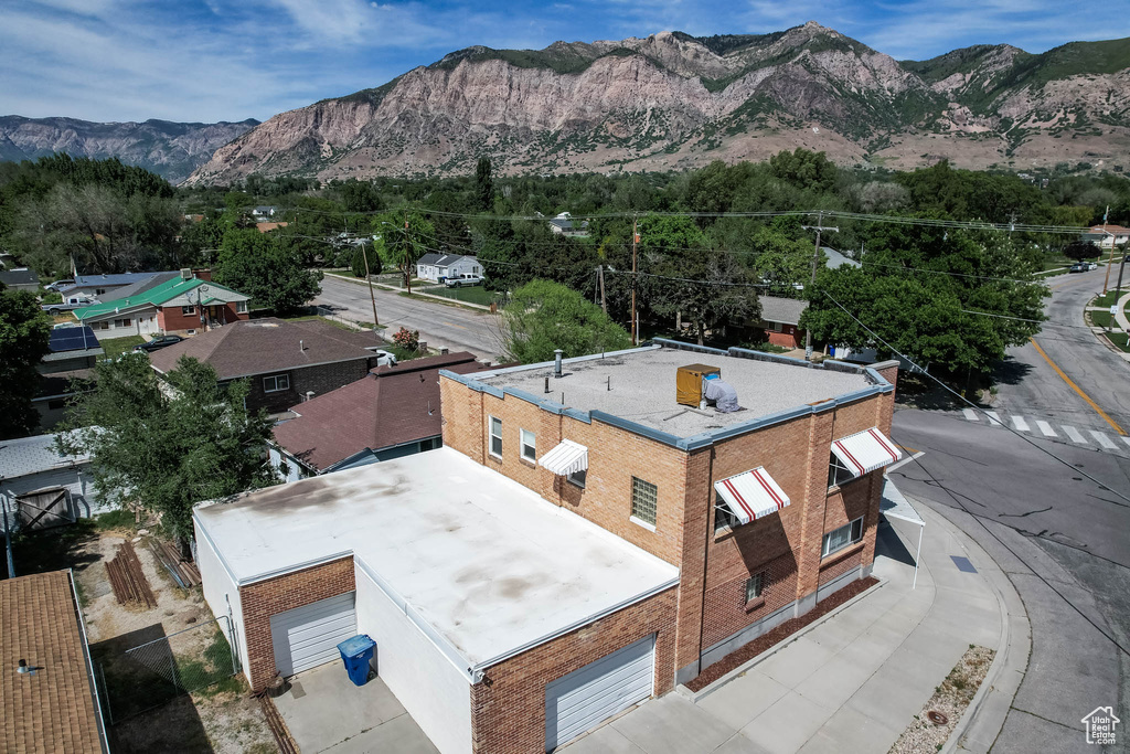 View of mountain backdrop