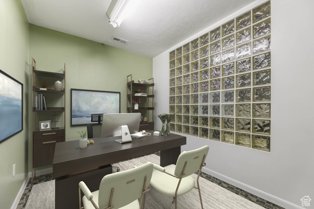 Office featuring baseboards