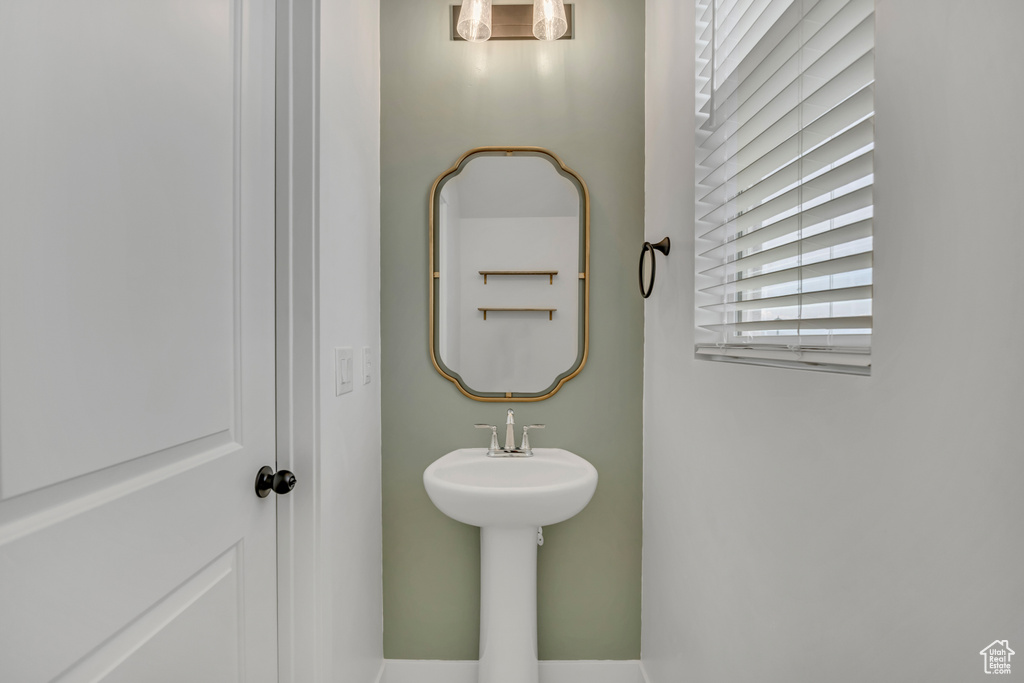 View of bathroom