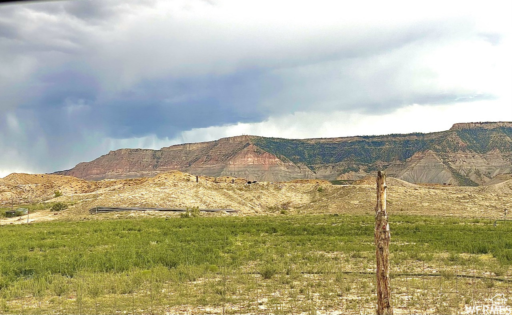 View of mountain backdrop