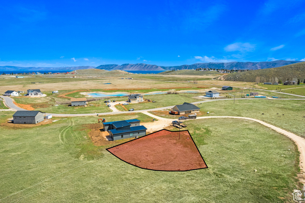 View of rural area with mountains
