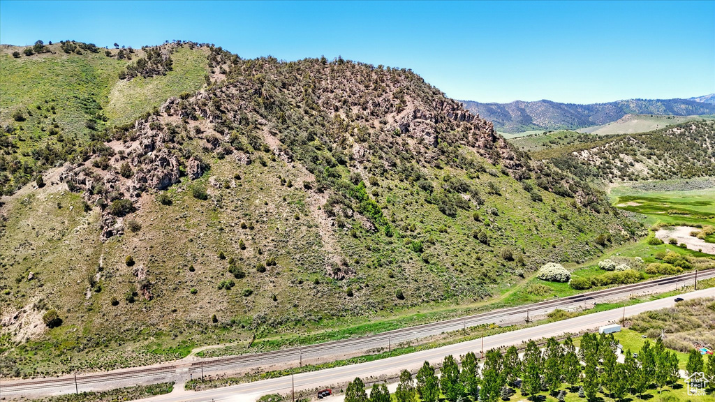 View of mountain backdrop