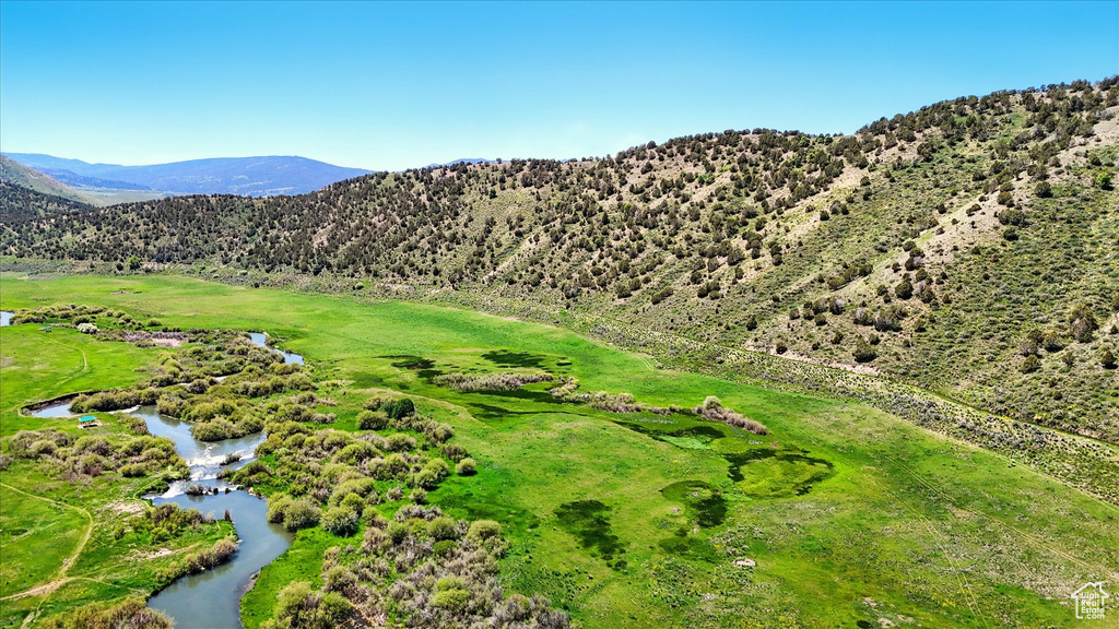 View of mountain backdrop