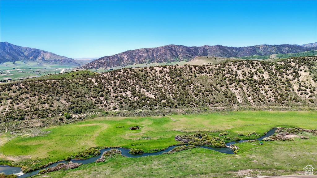 View of mountain backdrop