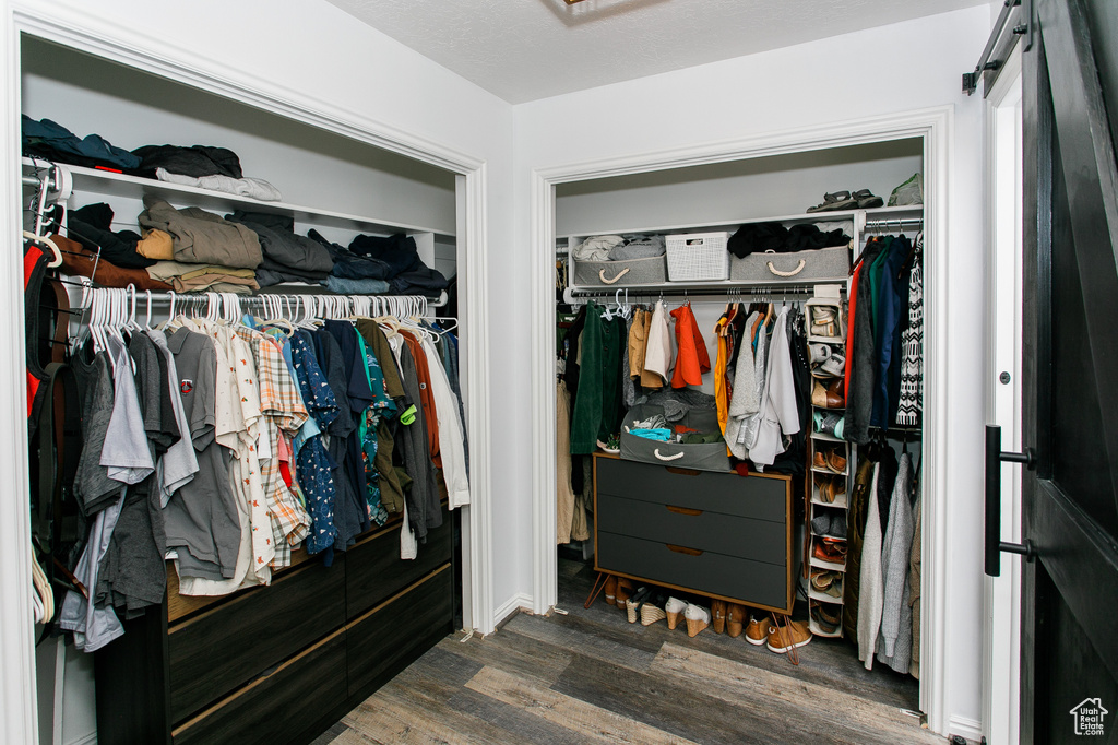 View of closet