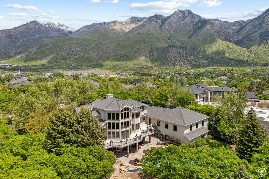 View of mountain backdrop