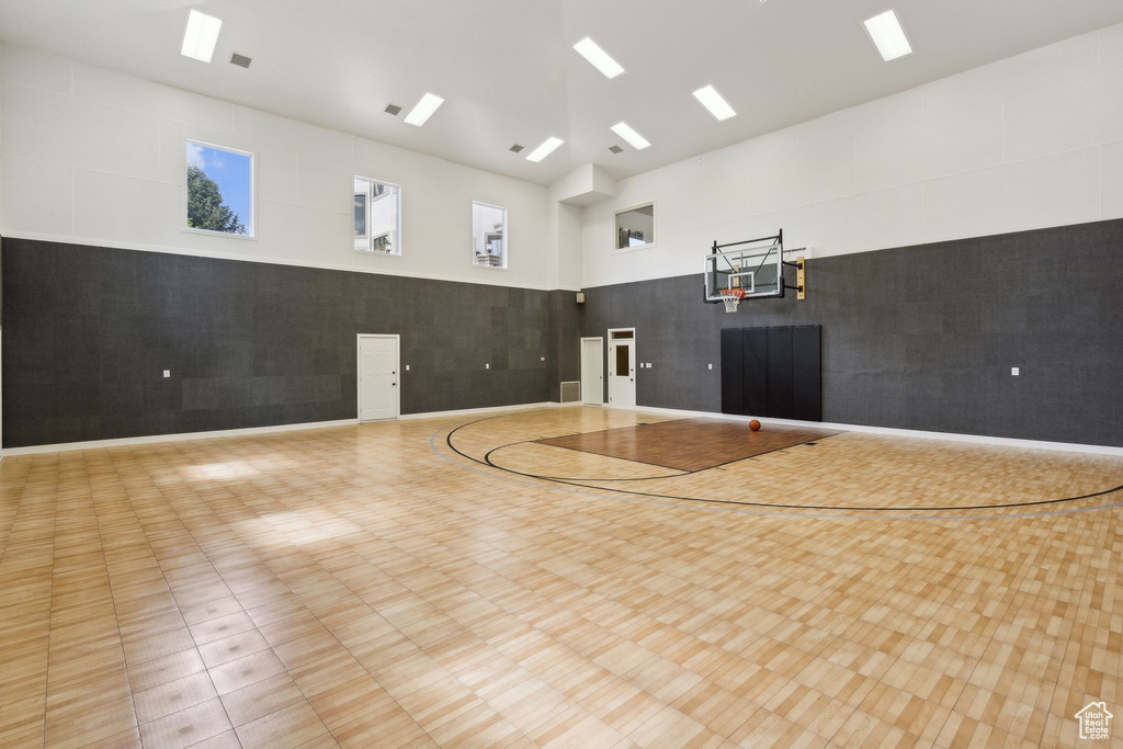 View of sport court with community basketball court