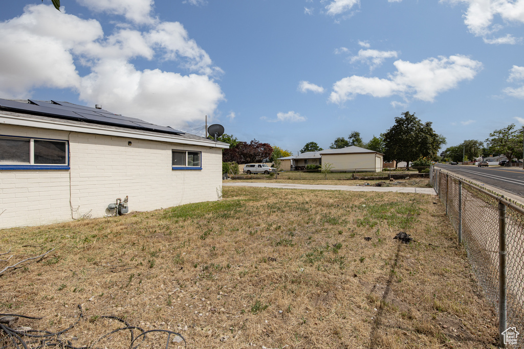 View of yard