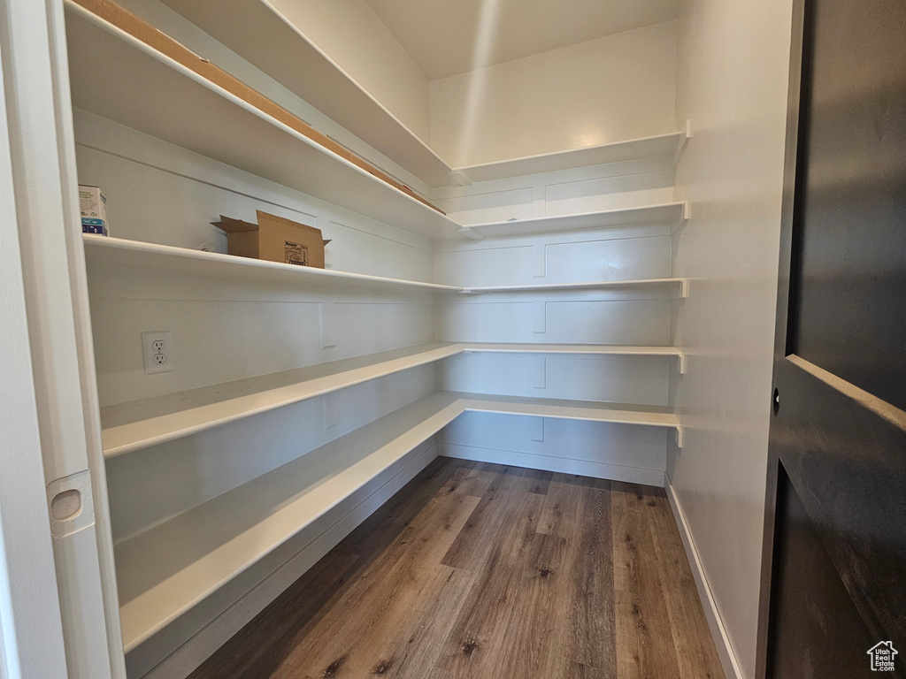 View of storage area