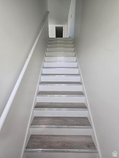 View of stairs