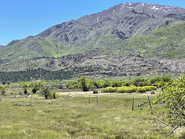 View of mountain backdrop