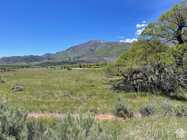 View of mountain backdrop
